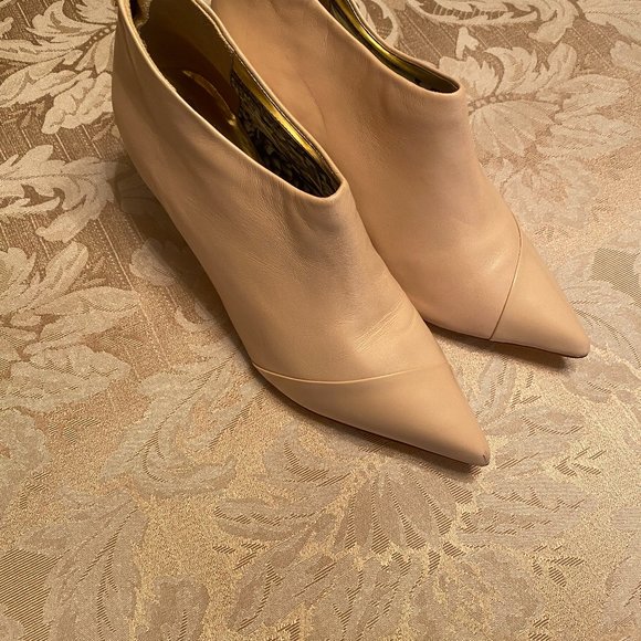 Ankle blush pink ladies booties by Ted Baker: size EU 40 (US 9) - Picture 1 of 5